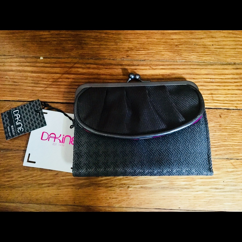 Houndstooth Gray Change Purse